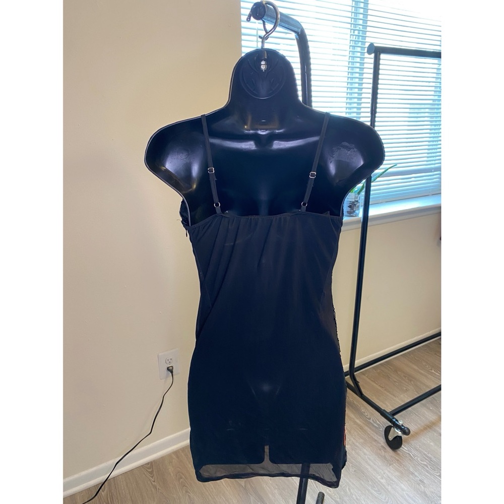 Black Mini Dress - Picture 4 of 4